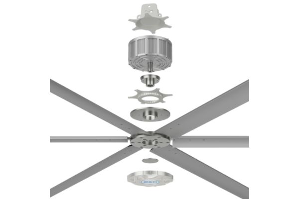 【雨水季】润东方工业大风扇帮助车间通风除湿